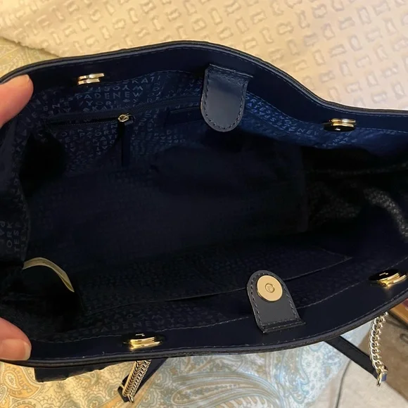 KATE SPADE❗️. Navy blue tote - Picture 5 of 7